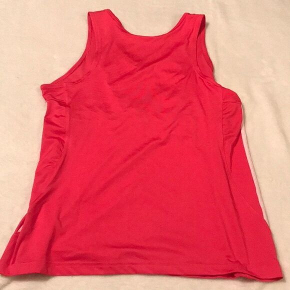 Adidas Bright Pink Racer Back Tank - Size Large - Picture 9 of 10